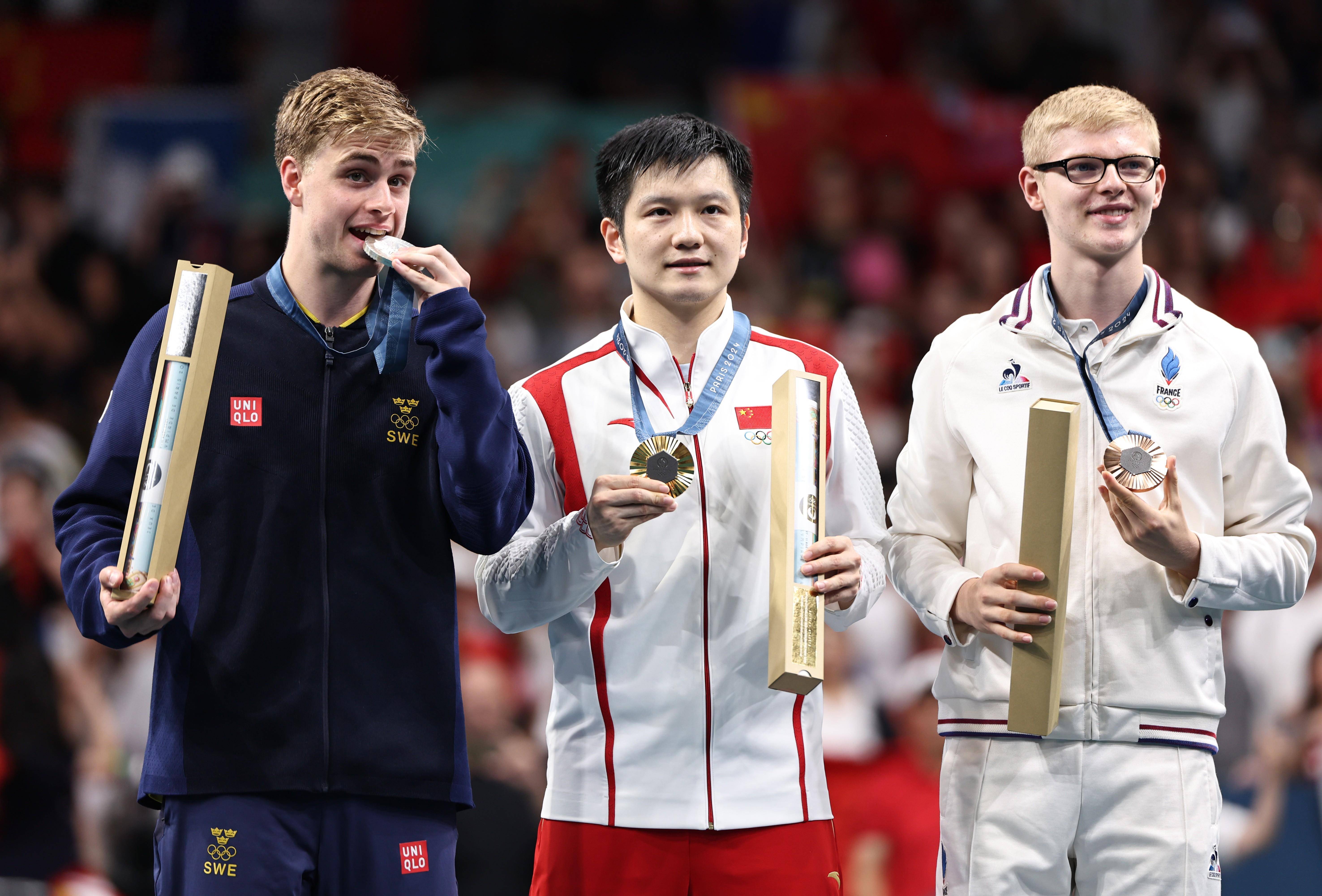 法国乒乓球队险胜英国乒乓球队，樊振东关键制胜的简单介绍