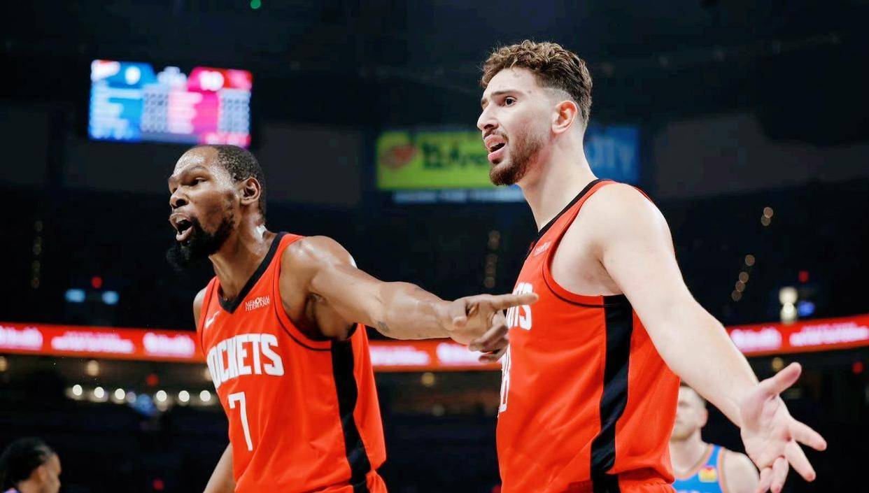 关于豪华对决收场，火箭遭米切尔威胁的信息